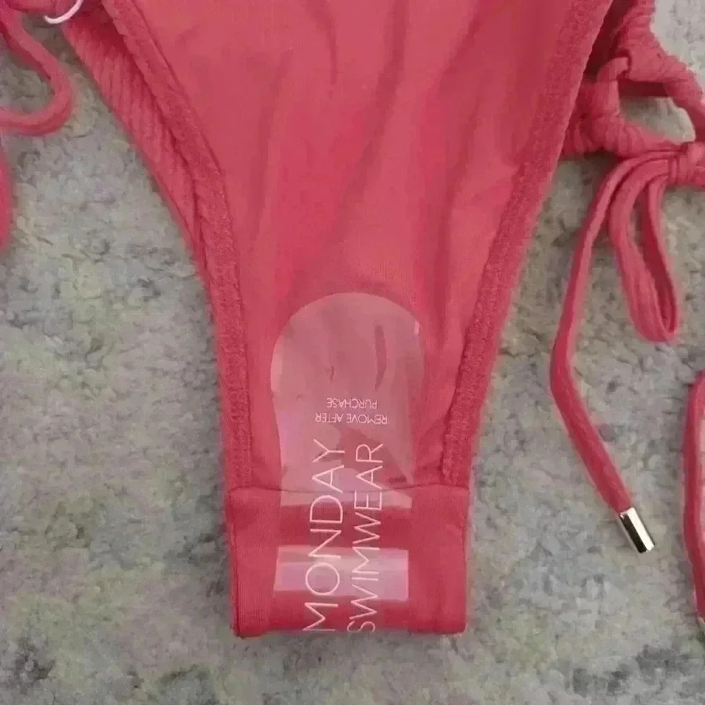 Monday Swimwear Women's Cala Conta Sangria Orange Bottom  S